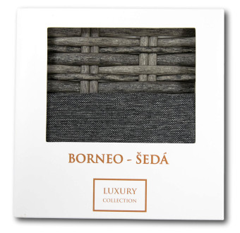 BORNEO LUXURY szürke szerelvényminták - BútorWebáruház24 - Bútor vásárlás online olcsón
