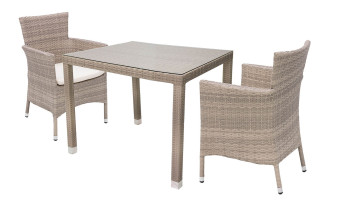 Garden rattan szerelvény MODENA I. 1 + 2 (szürke-bézs) - BútorWebáruház24 - Bútor vásárlás online olcsón