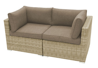 Rattan 2 darabos pad SEVILLE (bézs) - BútorWebáruház24 - Bútor vásárlás online olcsón