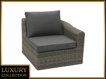 Rattan BAL felmondás BORNEO LUXURY (szürke) - BútorWebáruház24 - Bútor vásárlás online olcsón