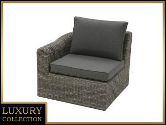 Rattan RIGHT BORNEO LUXURY végződés (szürke) - BútorWebáruház24 - Bútor vásárlás online olcsón