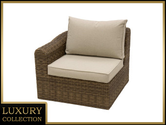Rattan RIGHT felmondás BORNEO LUXURY (barna) - BútorWebáruház24 - Bútor vásárlás online olcsón