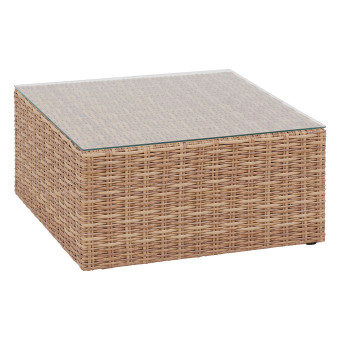 Rattan asztal 83x83 cm MALAGA - BútorWebáruház24 - Bútor vásárlás online olcsón