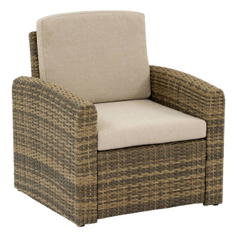 Rattan fotel SANTORINI (barna) - BútorWebáruház24 - Bútor vásárlás online olcsón