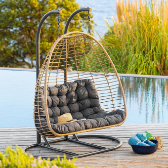 Rattan függőhinta HONOLULU - BútorWebáruház24 - Bútor vásárlás online olcsón