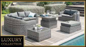 Rattan moduláris készlet BORNEO LUXURY 8 fő részére (szürke) - BútorWebáruház24 - Bútor vásárlás online olcsón
