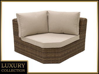 Rattan sarok BORNEO LUXURY (barna) - BútorWebáruház24 - Bútor vásárlás online olcsón