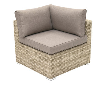 Rattan sarok SEVILLA (bézs) - BútorWebáruház24 - Bútor vásárlás online olcsón