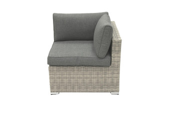Rattan sarok SEVILLA (szürke) - BútorWebáruház24 - Bútor vásárlás online olcsón