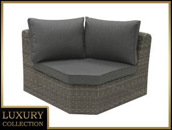 Rattan sarok rész BORNEO LUXURY (szürke) - BútorWebáruház24 - Bútor vásárlás online olcsón