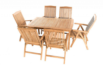 Teak kerti elrendezés LAGUNA IV. 1 + 6 - BútorWebáruház24 - Bútor vásárlás online olcsón