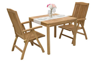 Teak kerti elrendezés LAGUNA QUATRO 1+2 - BútorWebáruház24 - Bútor vásárlás online olcsón