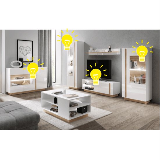 1-pontos LED világítás