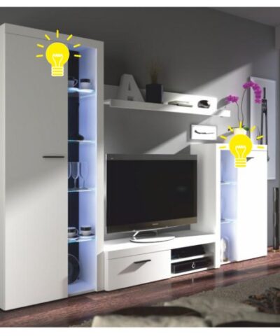 6-pontos LED világítás