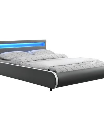 Franciaágy RGB LED világítással