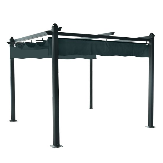 Luxus pergola csúsztatható tetővel