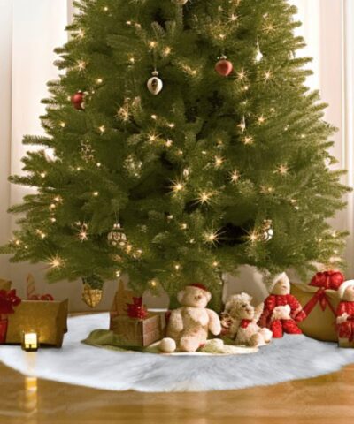 Műszőrme a karácsonyfa alá