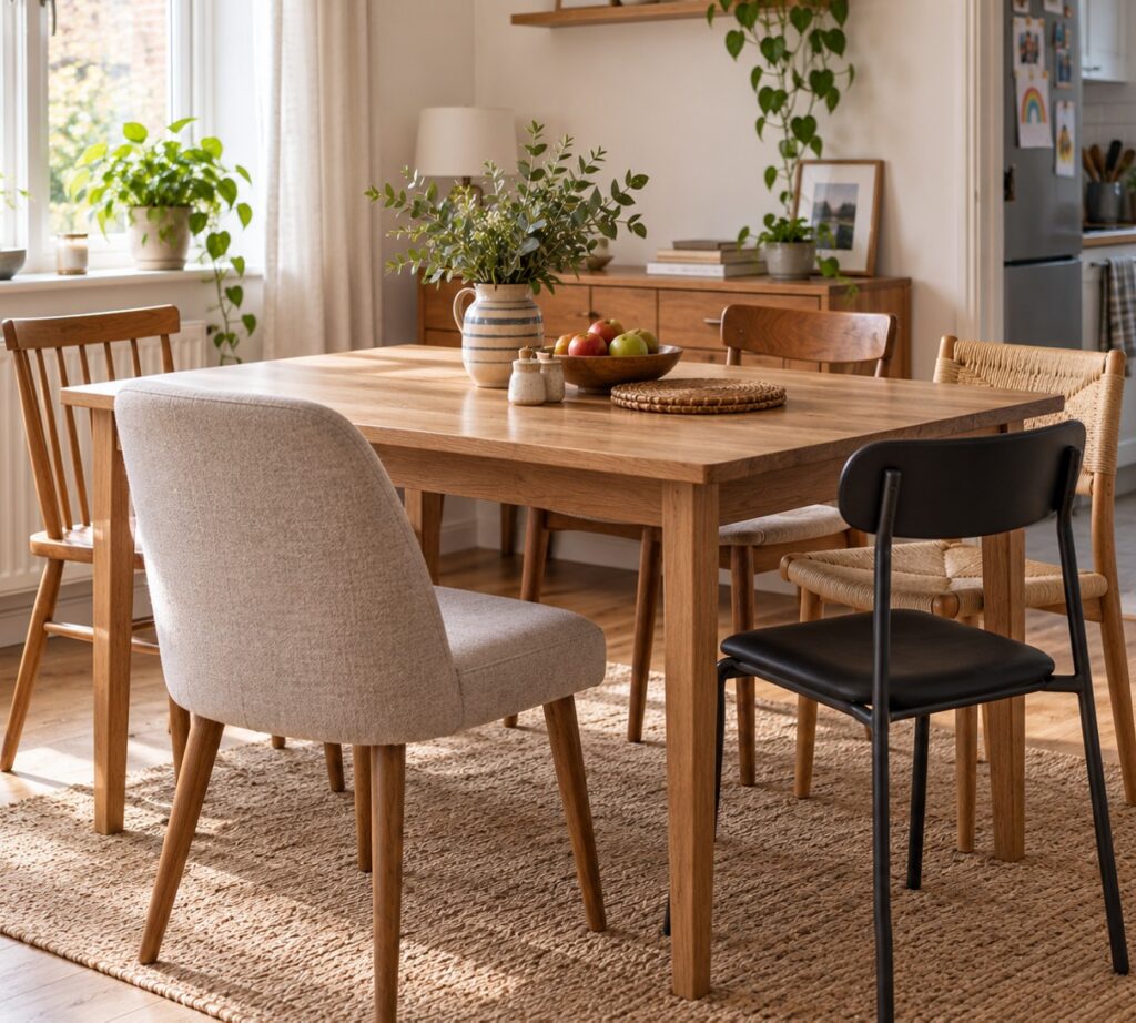 Milyen étkezőszéket válassz? Típusok, méretek és anyagok
